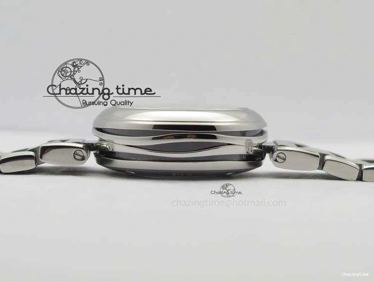 0106 De Ville Lady 34mm SS V6F 1:1 Best Edition Black MOP Dial On SS Bracelet SEIKO NH05A UrbanStyle 8152